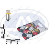Лампа T4W 12В 0,45Вт BA9s, передніх габаритів мал. жовтий. LED, к-т