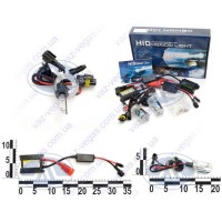 Лампа ксенонова H3 12V 4300K Xenon, повний настановний комплект, інд.