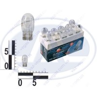 Лампа W21/5W 12В 21/5Вт W3X16q, безцокольная двухконтактная поворота, бел.