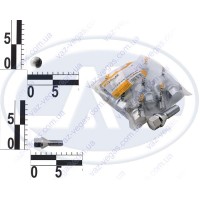 Болт М12х28 (ш. 1,5) колеса цинк. конусний, під ключ 17 (10 шт.) п/е уп.