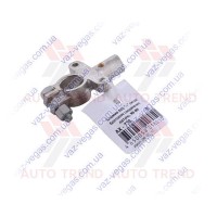 Клемма аккумуляторная литая, под кабель 16 мм², латунь, М6 + М6