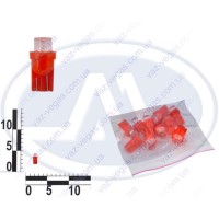 Лампа W3W 12В 3Вт W2,1x9,5d, подсветка панели приборов, безцок. бол. крас. LED