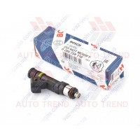 Форсунка паливна ВАЗ 2110-12 (16 кл. 1,5 л), Daewoo Sens 1.3, Daewoo Lanos 1.4 сіра, тонка 